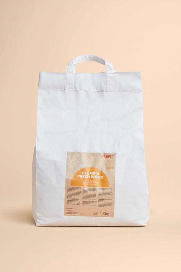 Katzenstreu auf Holzbasis